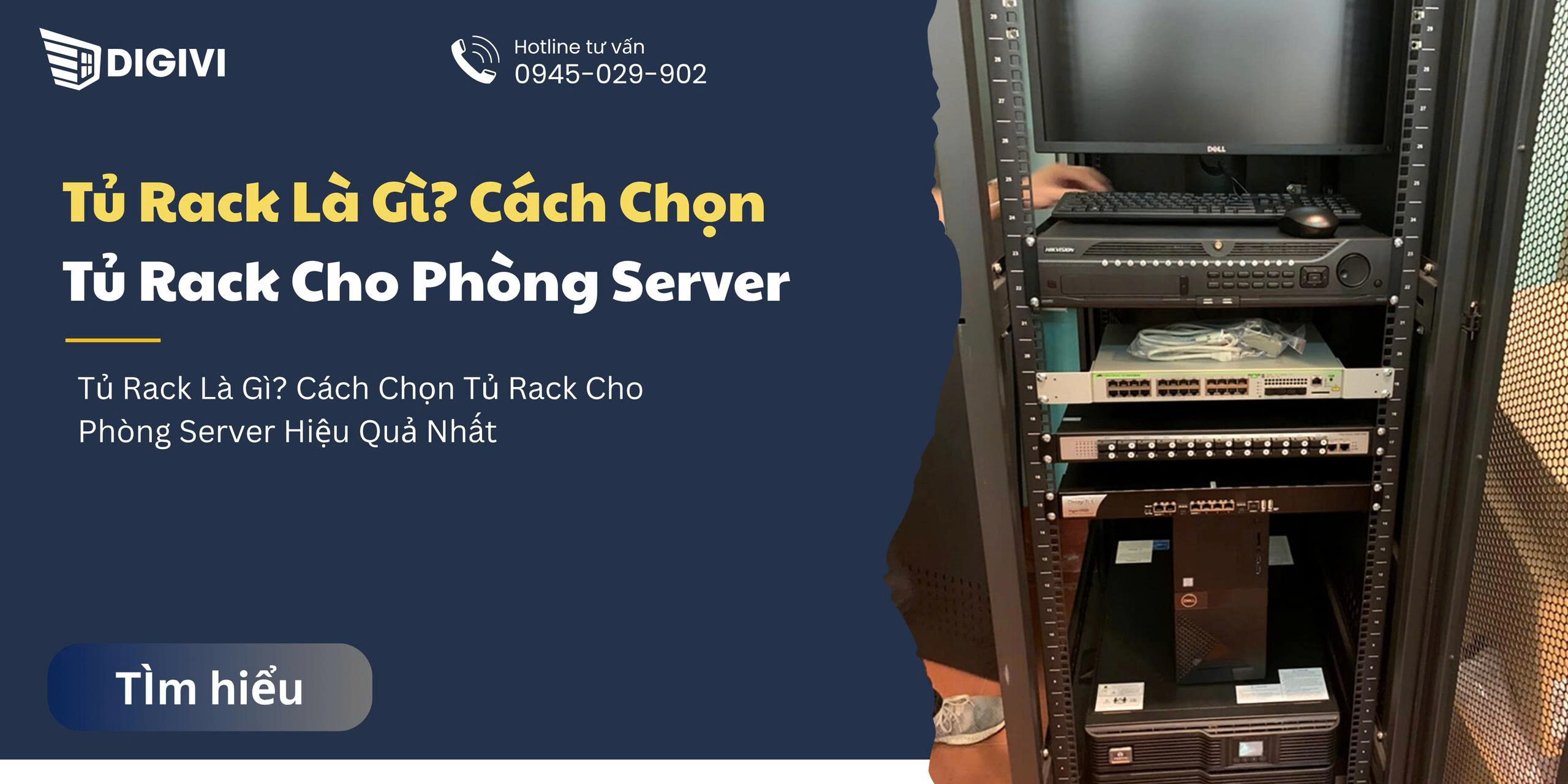Tủ Rack Là Gì? Cách Chọn Tủ Rack Cho Phòng Server
