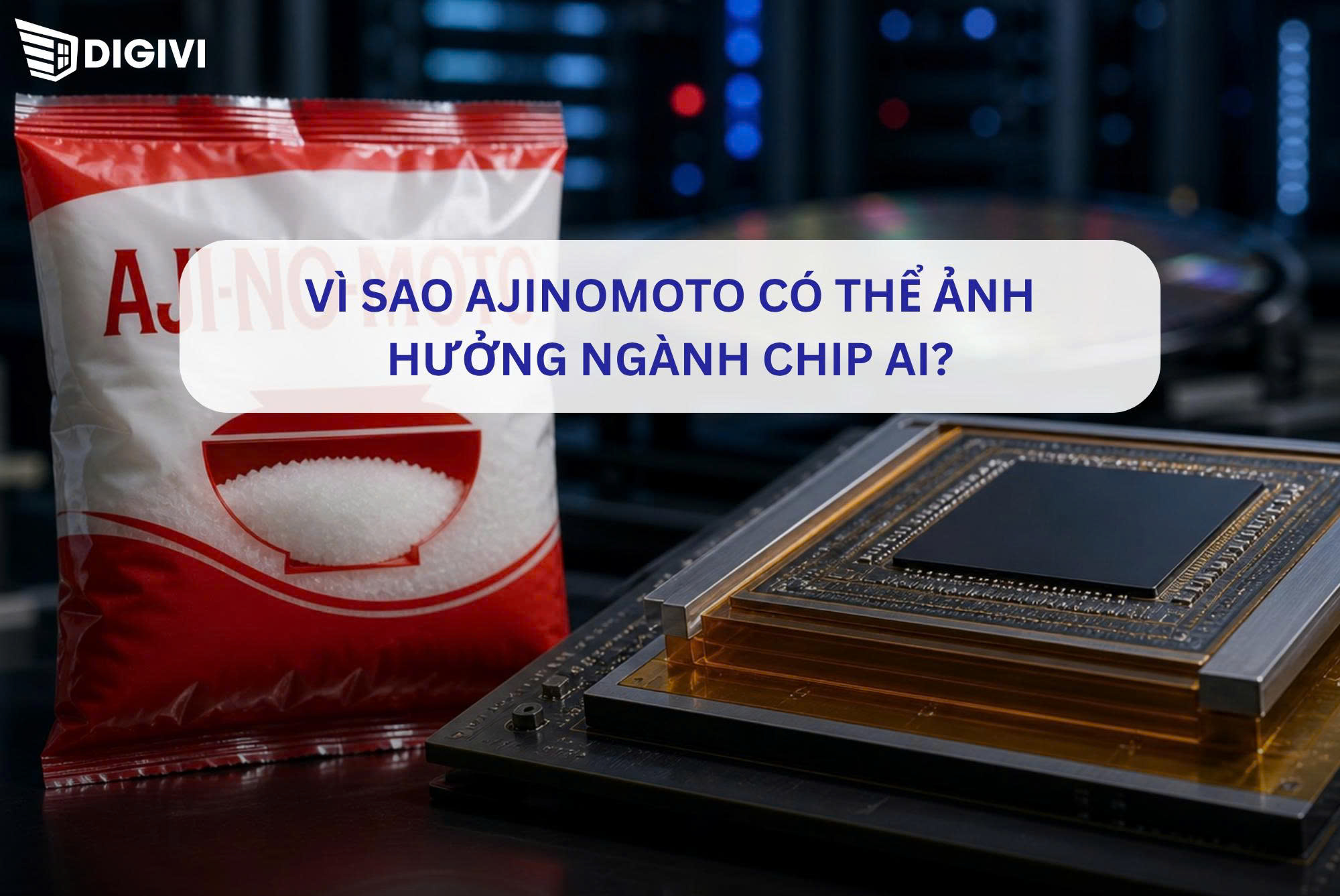 Vì sao Ajinomoto có thể ảnh hưởng ngành chip AI?