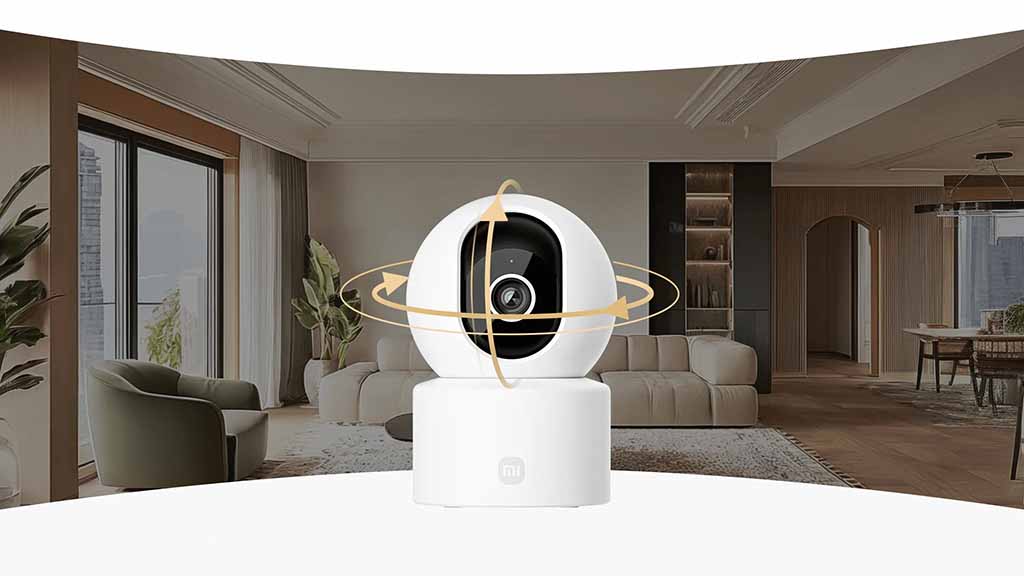 Xiaomi ra mắt camera an ninh Smart Camera C302: quay 360°, AI nhận diện người và thú cưng