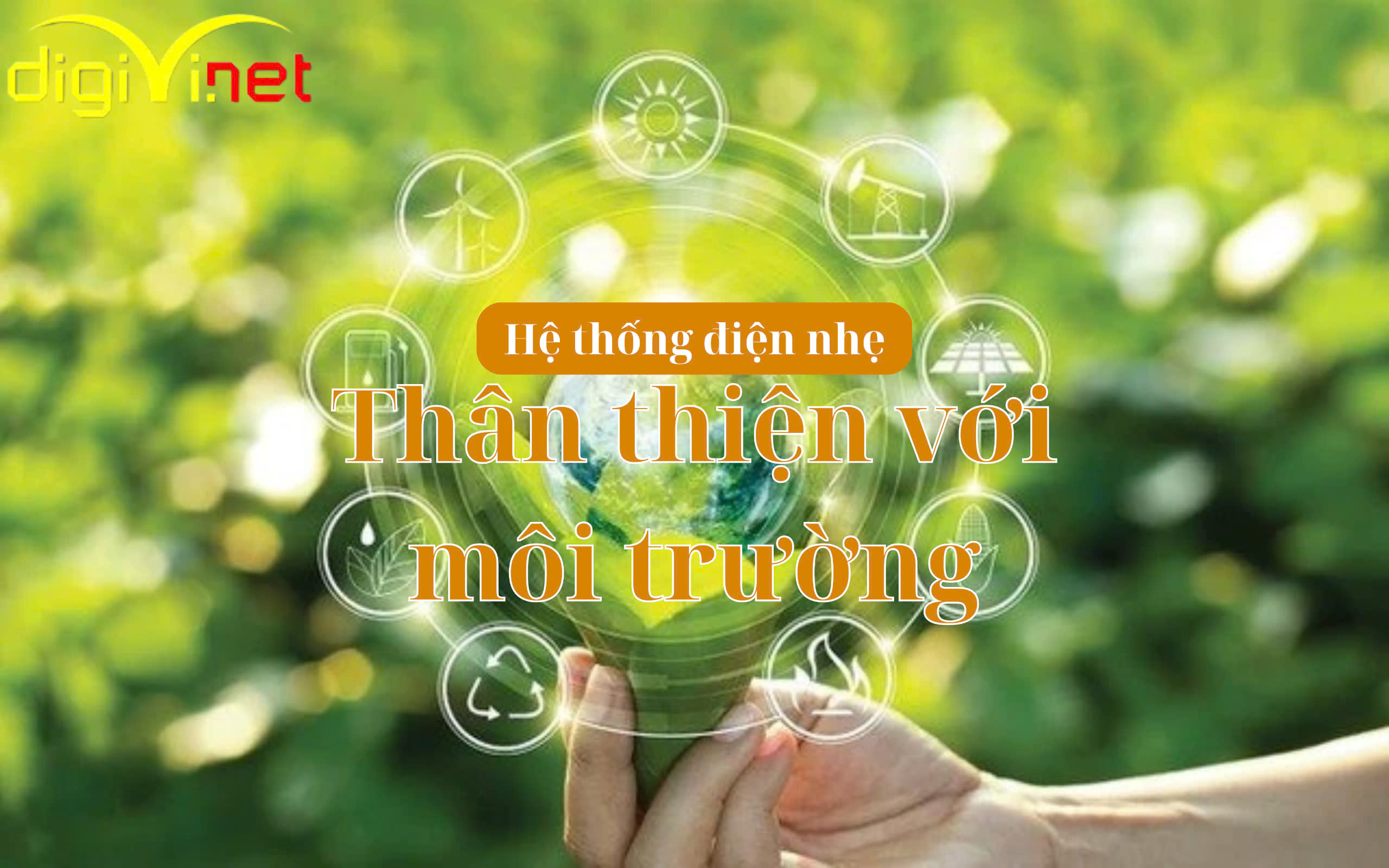 Thi công - Thiết kế hệ thống điện nhẹ thân thiện với môi trường