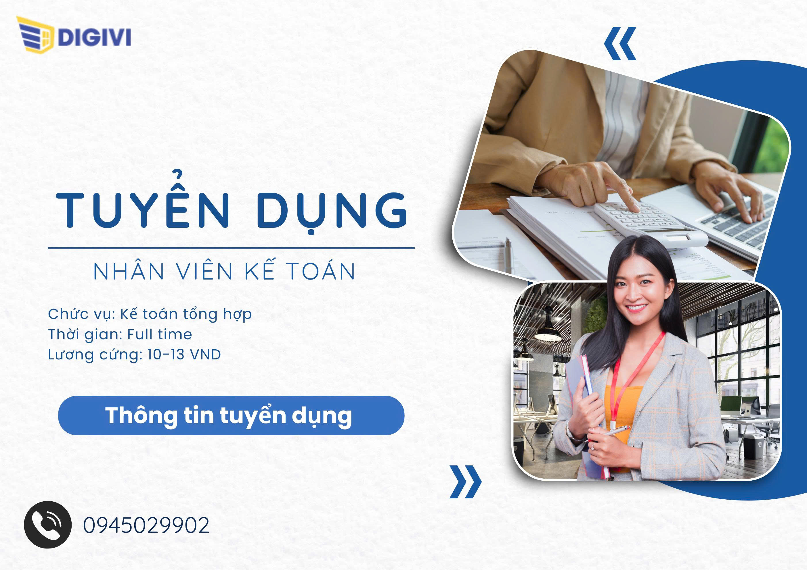 Tuyển dụng kế toán tổng hợp