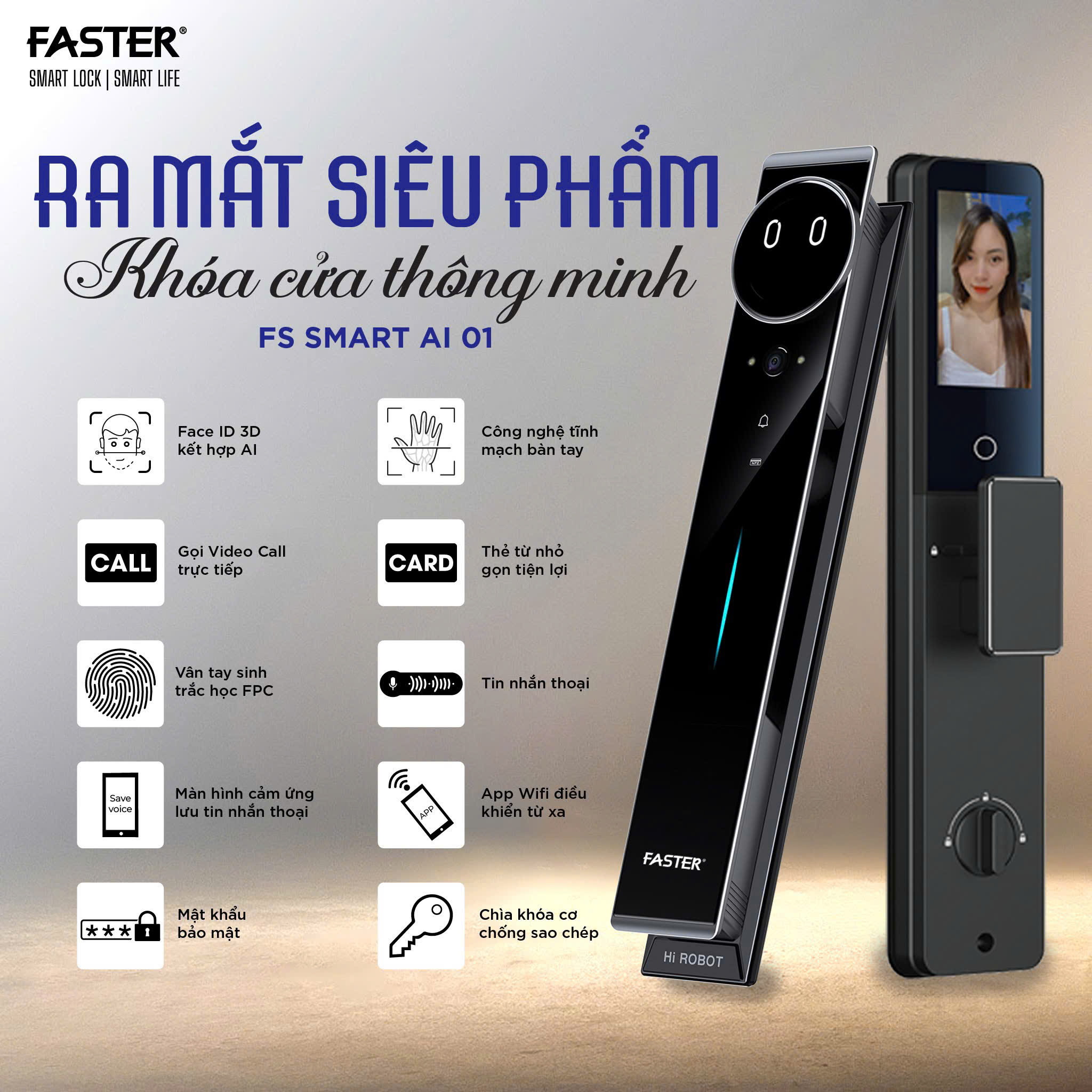 Cấu tạo và Chức năng của khóa cửa thông minh