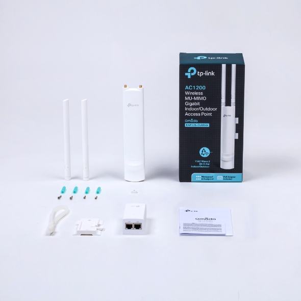 EAP225-Outdoor - AC1200: Điểm Truy Cập WiFi MU-MIMO Trong Nhà/Ngoài Trời