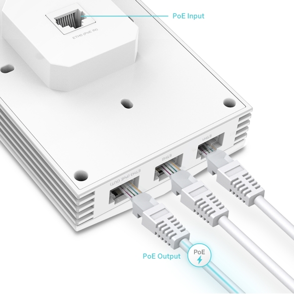  EAP655-Wall - AX3000: Điểm Truy Cập WiFi 6 Gắn Tường