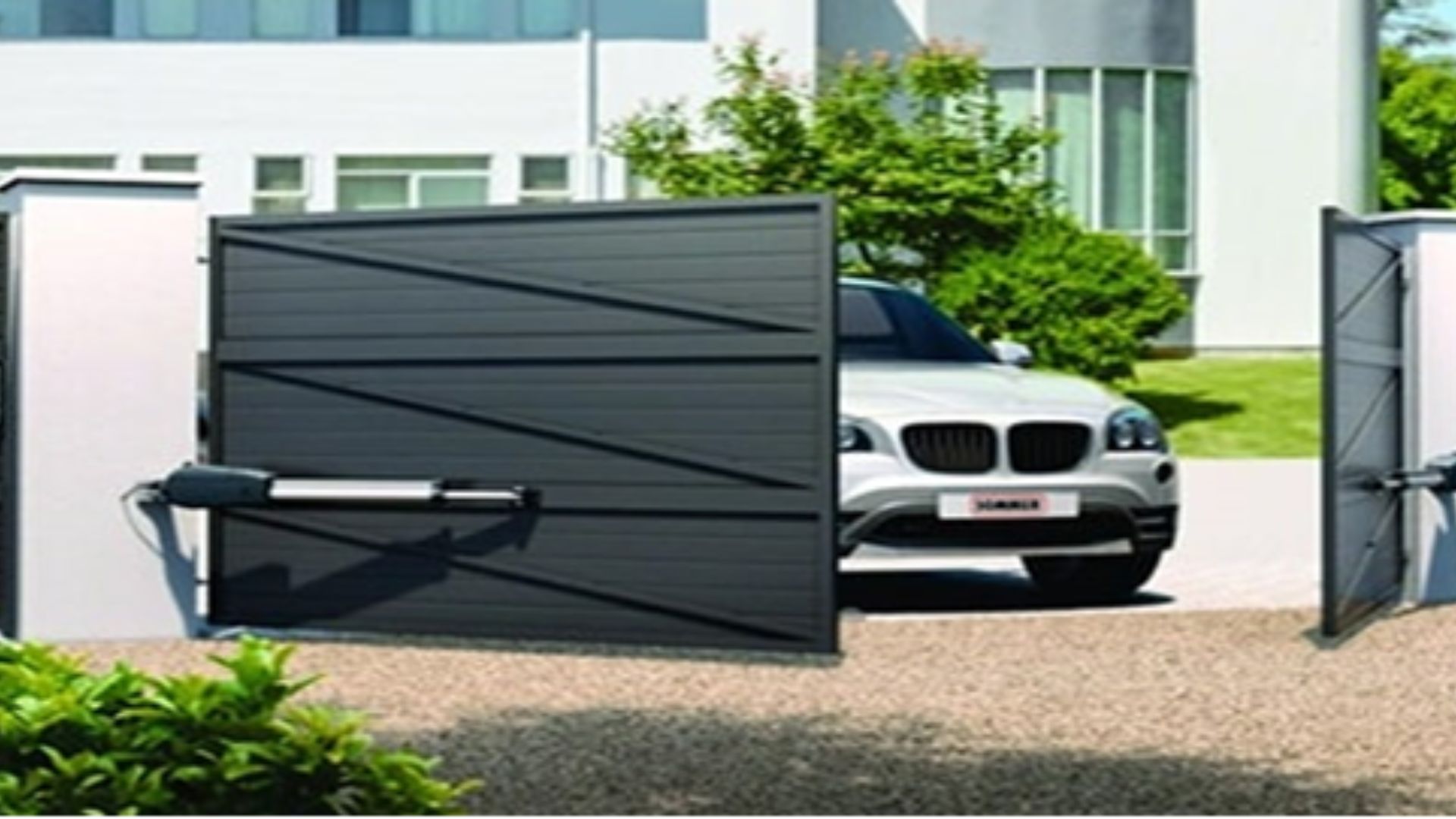  Giải pháp cửa cổng tự động, kiểm soát ra vào