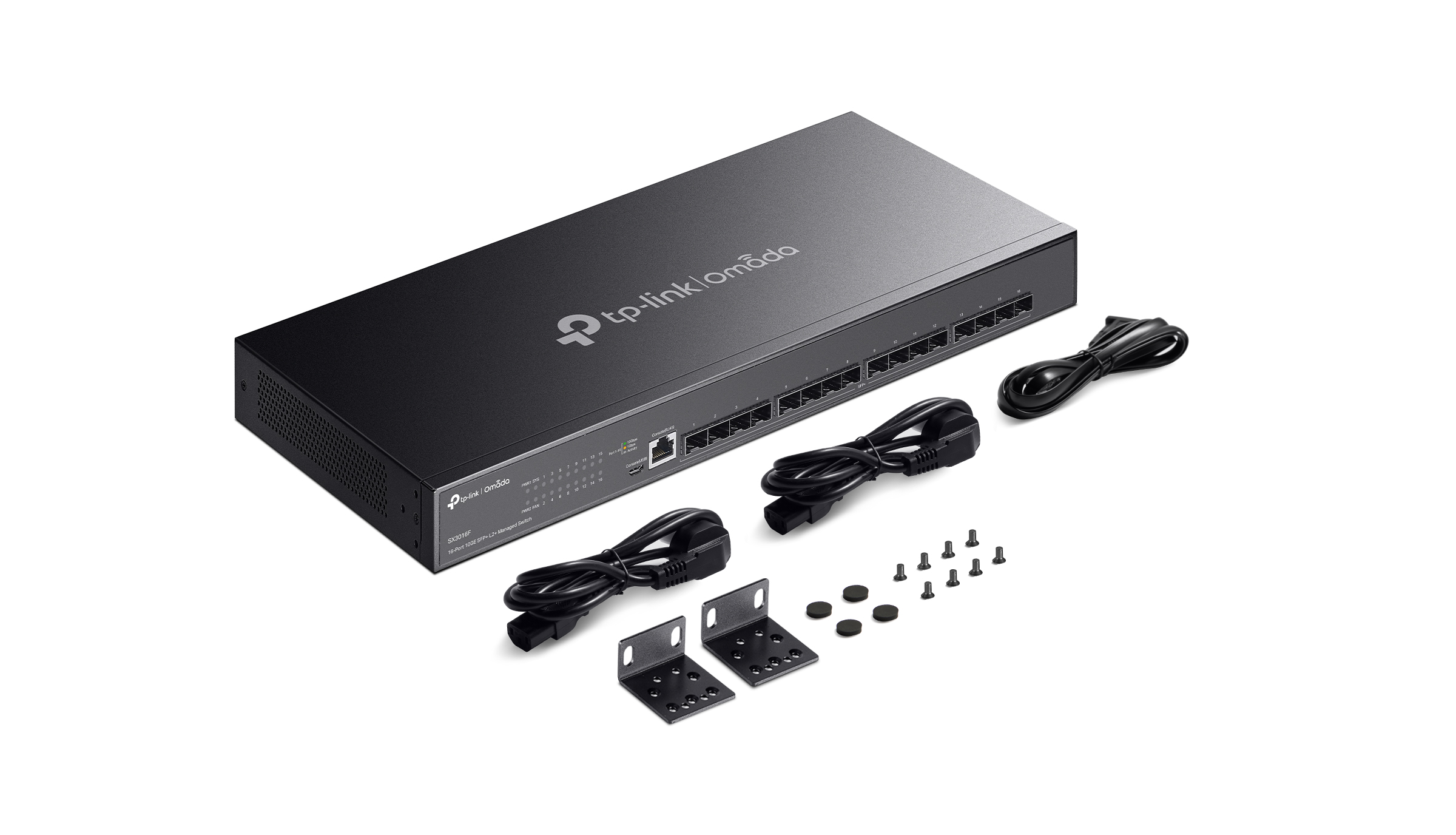 TL-SX3016F - Omada Switch Quản Lý L2+ 16 Cổng 10GE SFP+