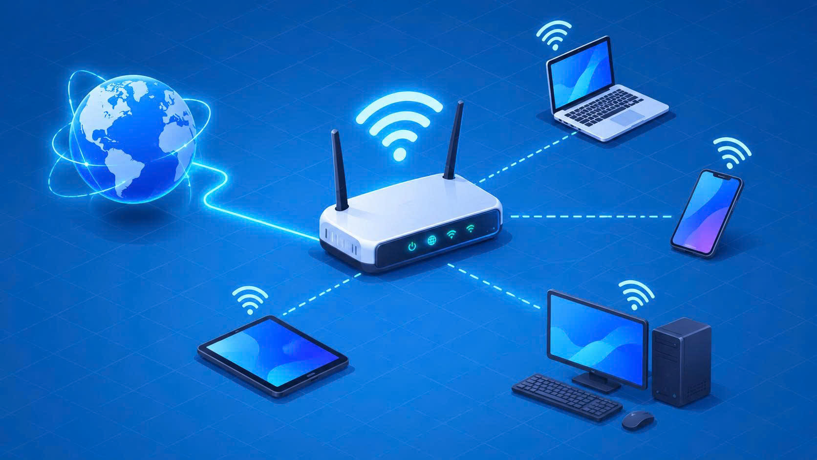 Hỗ trợ thiết lập kết nối Internet