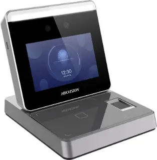 DS-K1T671TMFW: Máy Chấm Công Cao Cấp Nhận Diện Khuôn Mặt + Thẻ Từ + Vân Tay