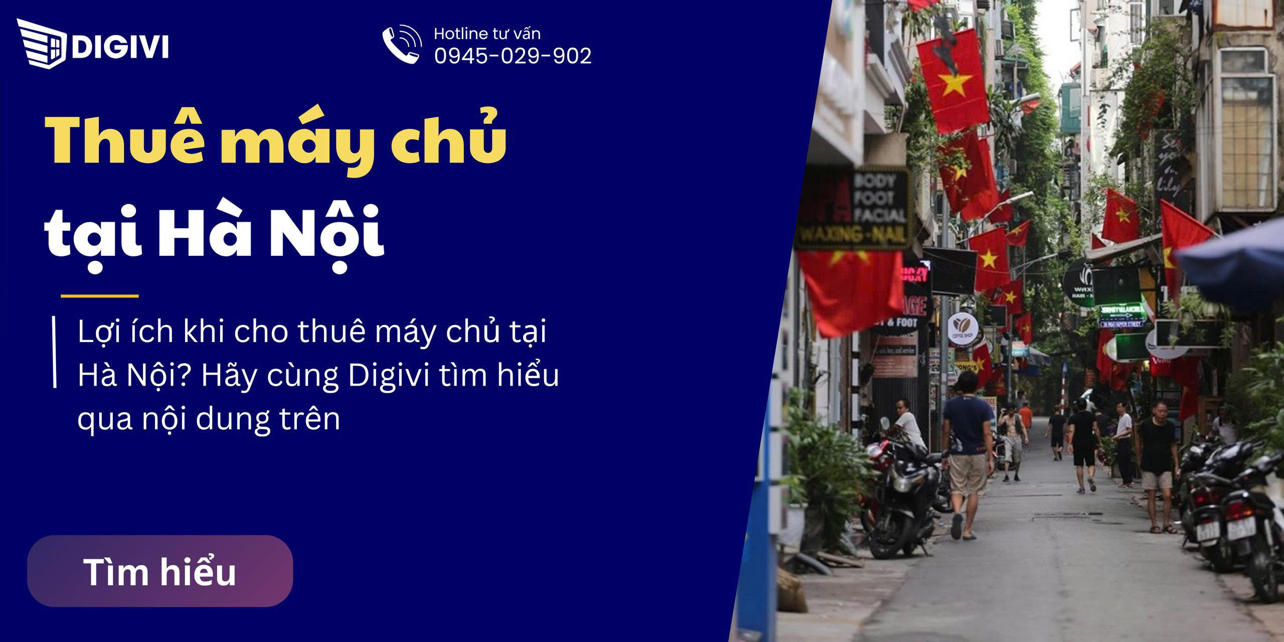 Dịch vụ cho thuê máy chủ tại Hà Nội - Khu vực miền Bắc