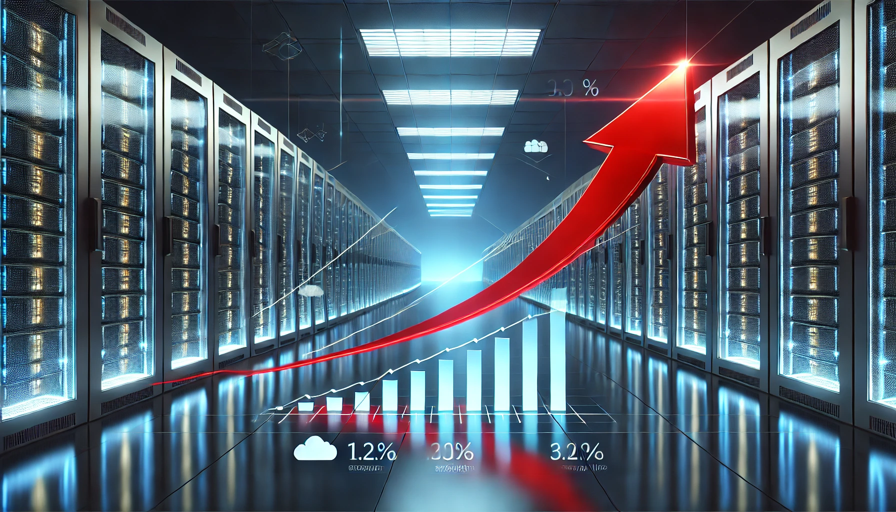 Xu thế tăng trưởng của thuê máy chủ