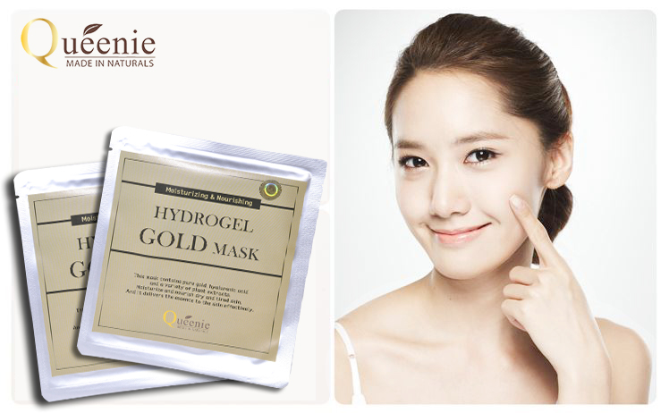 Mặt nạ vàng tinh khiết dưỡng săn chăc trẻ hóa da Queenie Mỹ phẩm Hàn Quốc 30g 21 Mỹ phẩm Queenie mặt nạ vàng tinh khiết, nâng cơ, trẻ hóa làn da Queenie