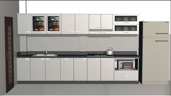 Tư vấn thiết kế tủ bếp 3m cho không gian chật hẹp – TỦ BẾP GỖ VIỆT