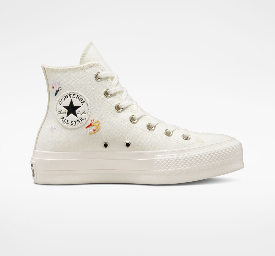 Giày Converse  Chuck Taylor All Star 1970s Lift Platform Butterfly Wings