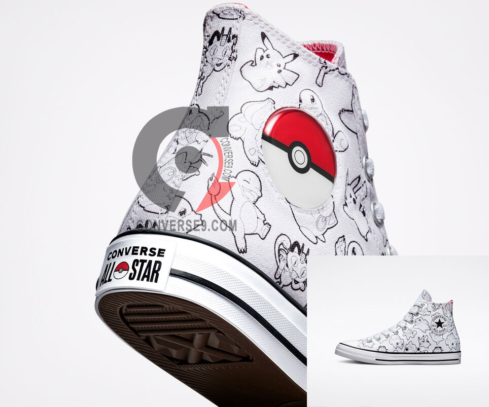 Converse x Pokemon Poké Ball Chuck Taylor All Star