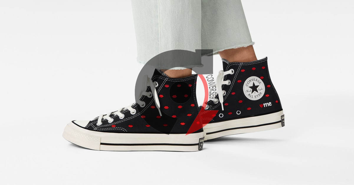 Chuck 70 Embroidered Lips Converse