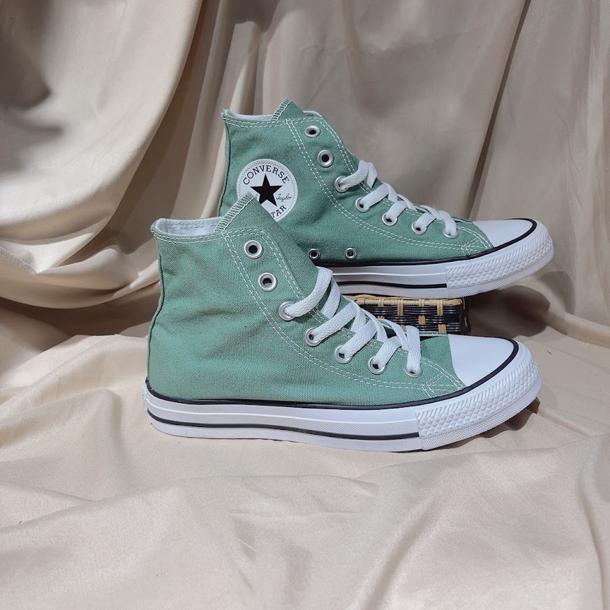 Converse classic cao cổ vải xanh CCVX073