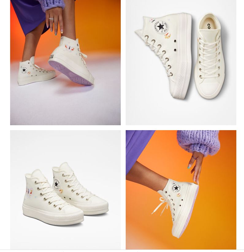 Chuck Taylor All Star Lift Platform Butterfly Wings