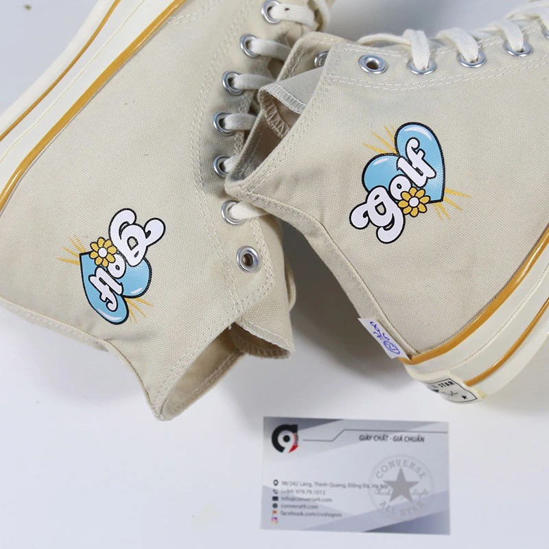 Giày Converse1970s, chuck 70 Golf Wang By You