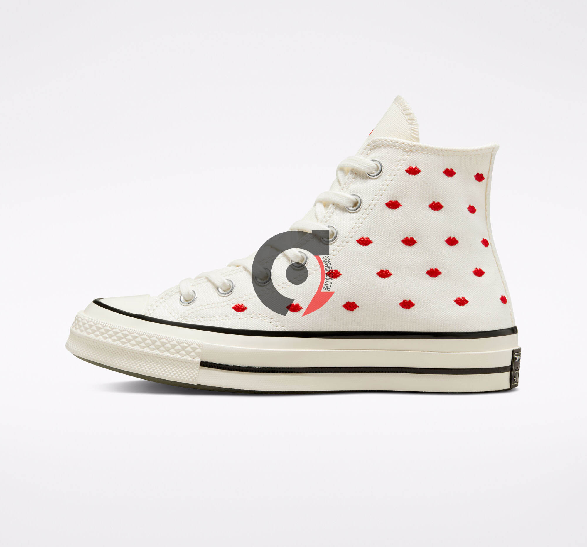 Converse Chuck 70 Embroidered Lips hot