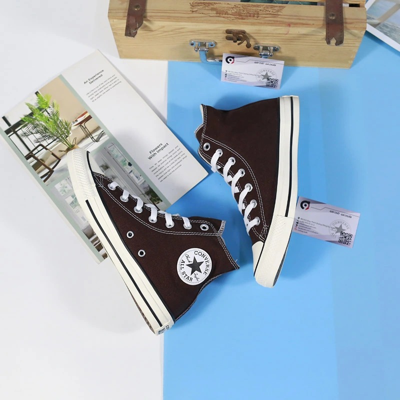 giày converse classic nâu