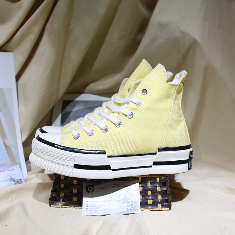 Converse Chuck 70 plus 1970s cao cổ vải vàng CCVV042