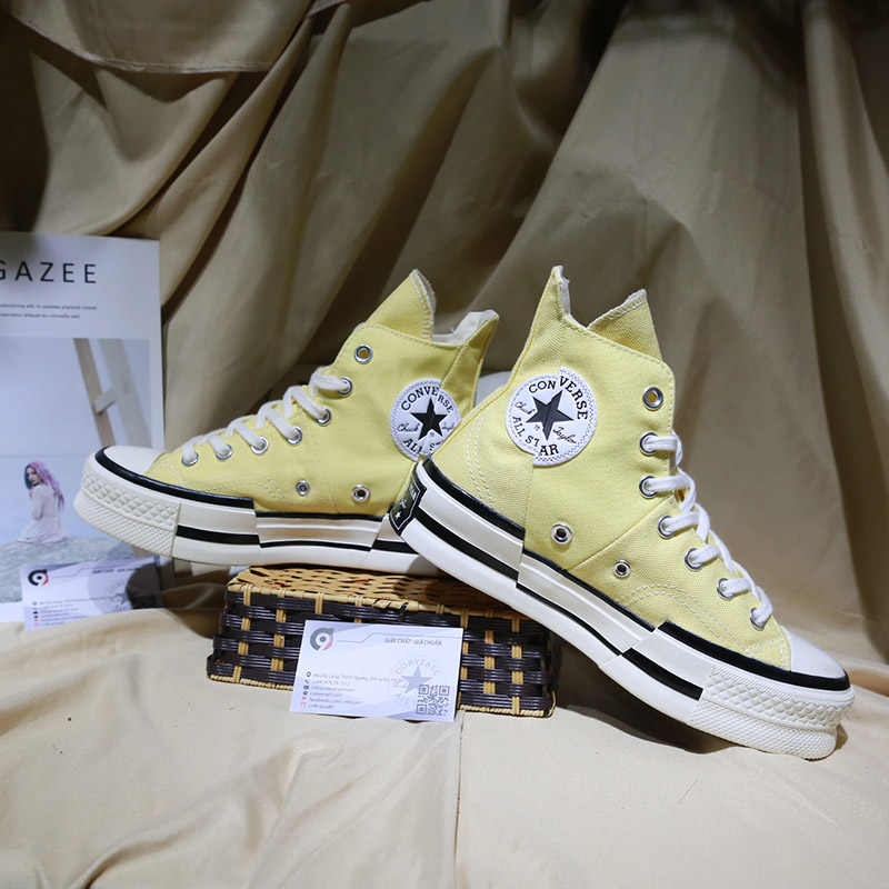 Converse Chuck 70 plus 1970s cao cổ vải vàng CCVV042