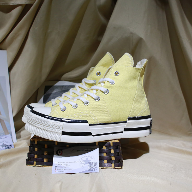 Converse Chuck 70 plus 1970s cao cổ vải vàng CCVV042