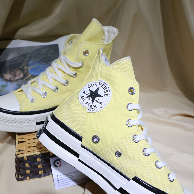 Converse Chuck 70 plus 1970s cao cổ vải vàng CCVV042