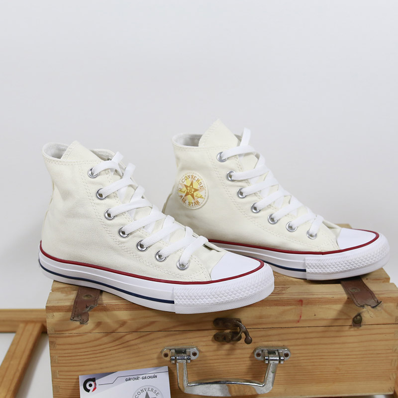 Converse cao cổ vải vàng CCVV044