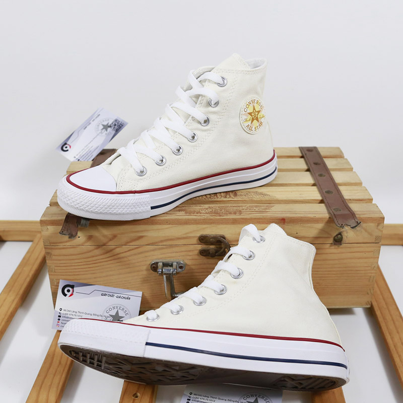 Converse cao cổ vải vàng CCVV044