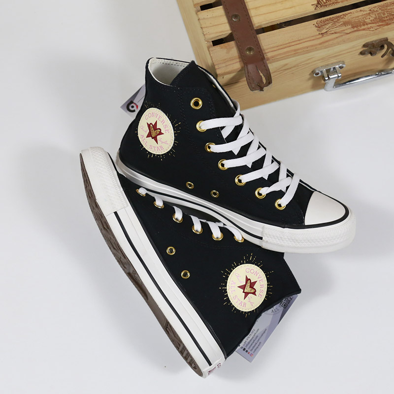 Converse cao cổ vải đen CCVD089