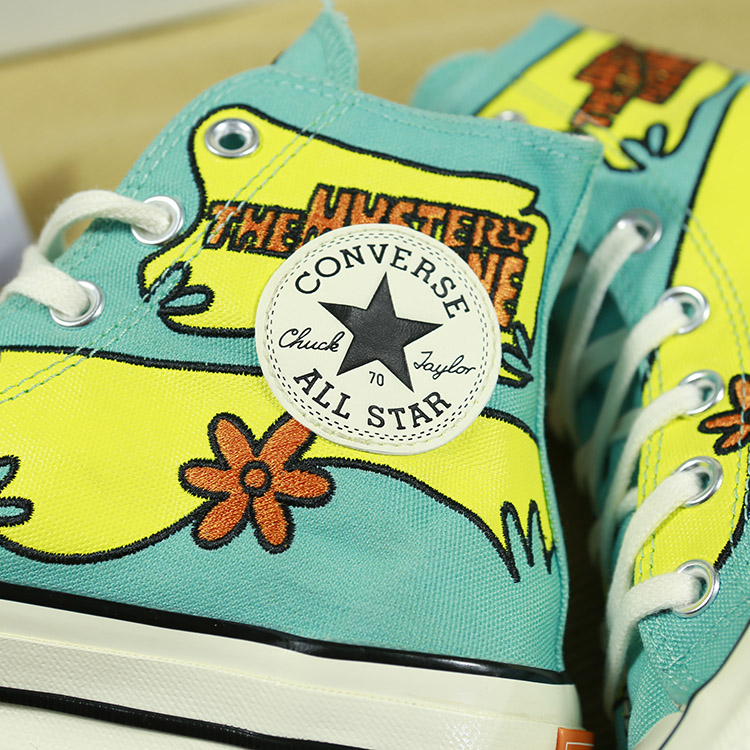 Converse 1970s Scooby Doo cao cổ vải họa tiết CCVH090