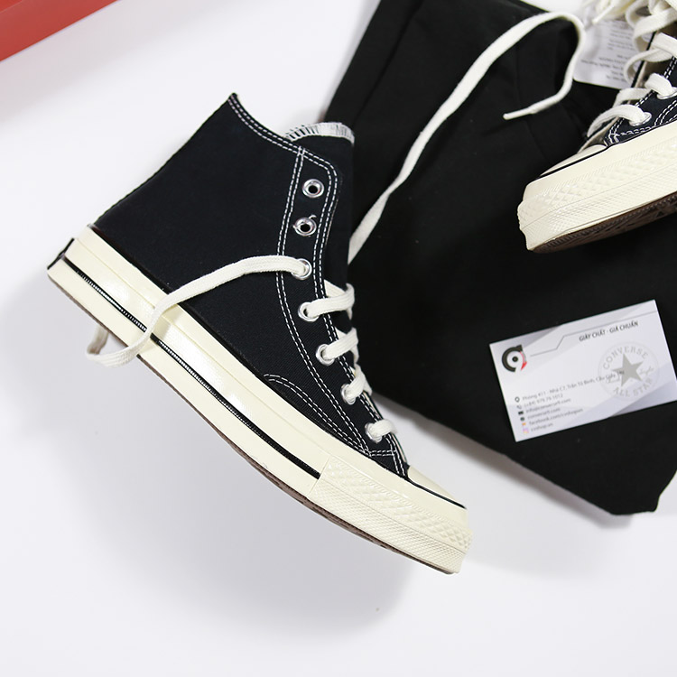 Converse 1970s cao cổ vải đen