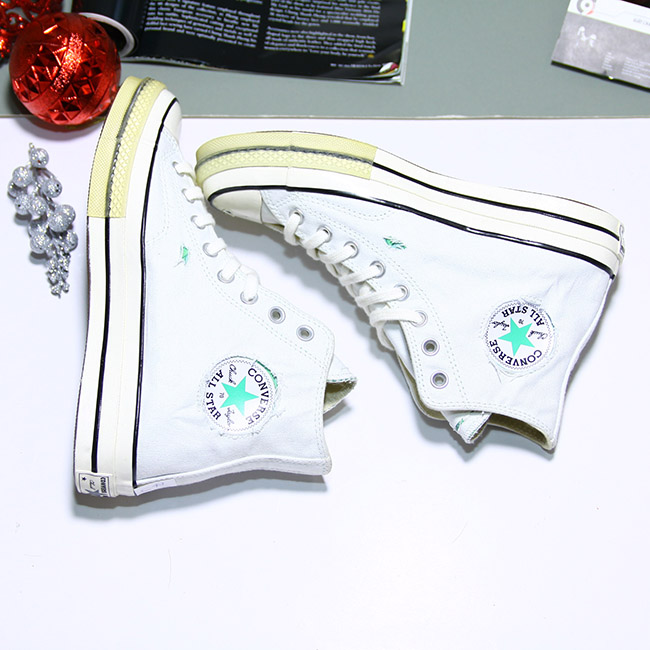Converse 1970s Dr Woo limited cao cổ vải trắng CCVT017