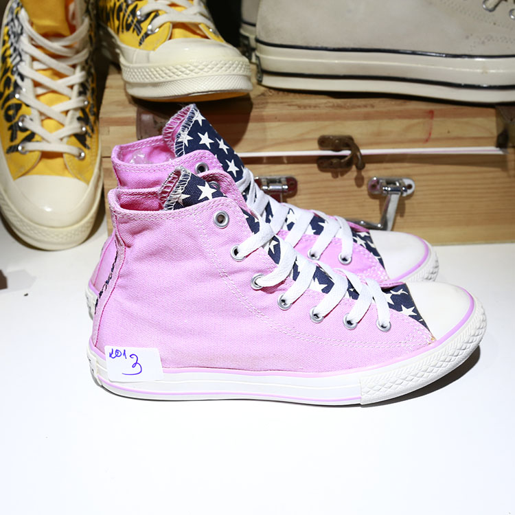 Outlet Converse cao cổ vải hồng COUT201