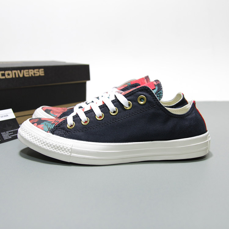 Outlet Converse thấp cổ vải họa tiết CTVH039
