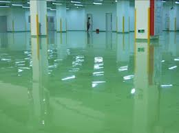 Sơn sàn xưởng bằng sơn epoxy