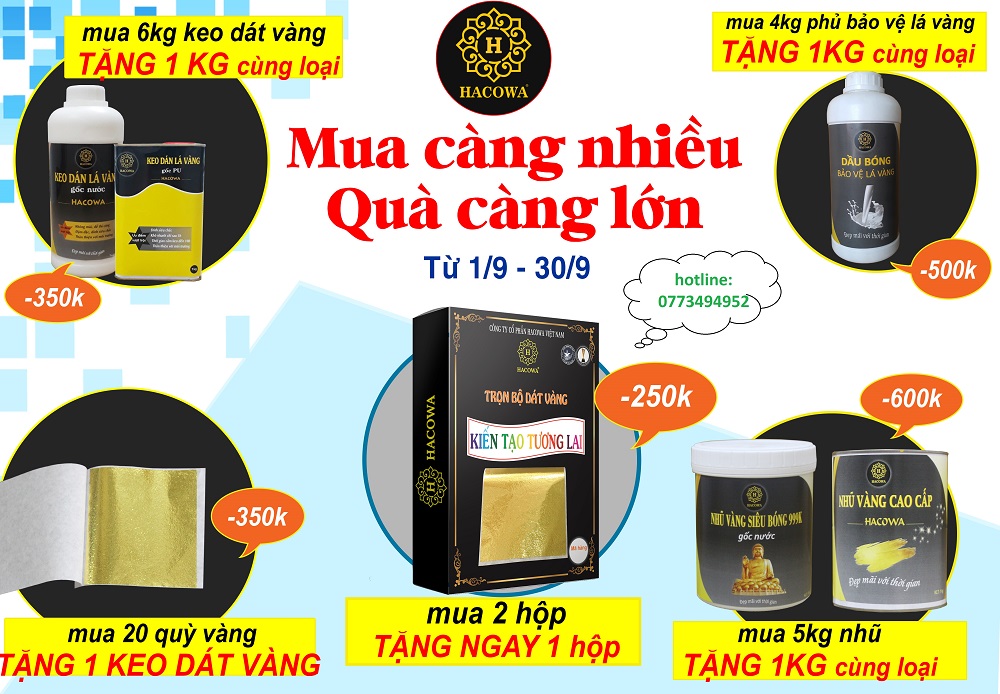 Quà tặng tháng 9 “MUA CÀNG NHIỀU – QUÀ CÀNG LỚN”