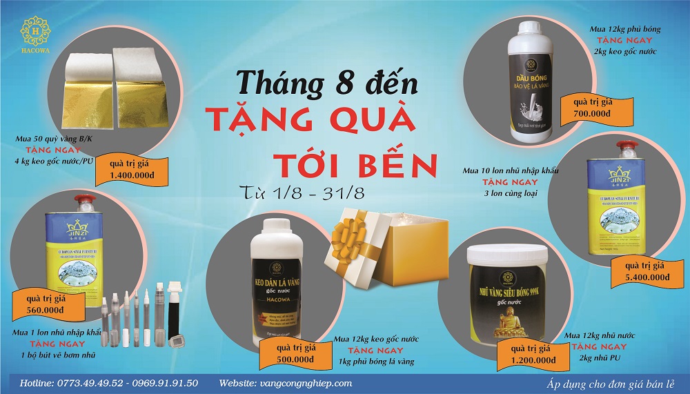 Tháng 8 đến – Tặng quà tới bến