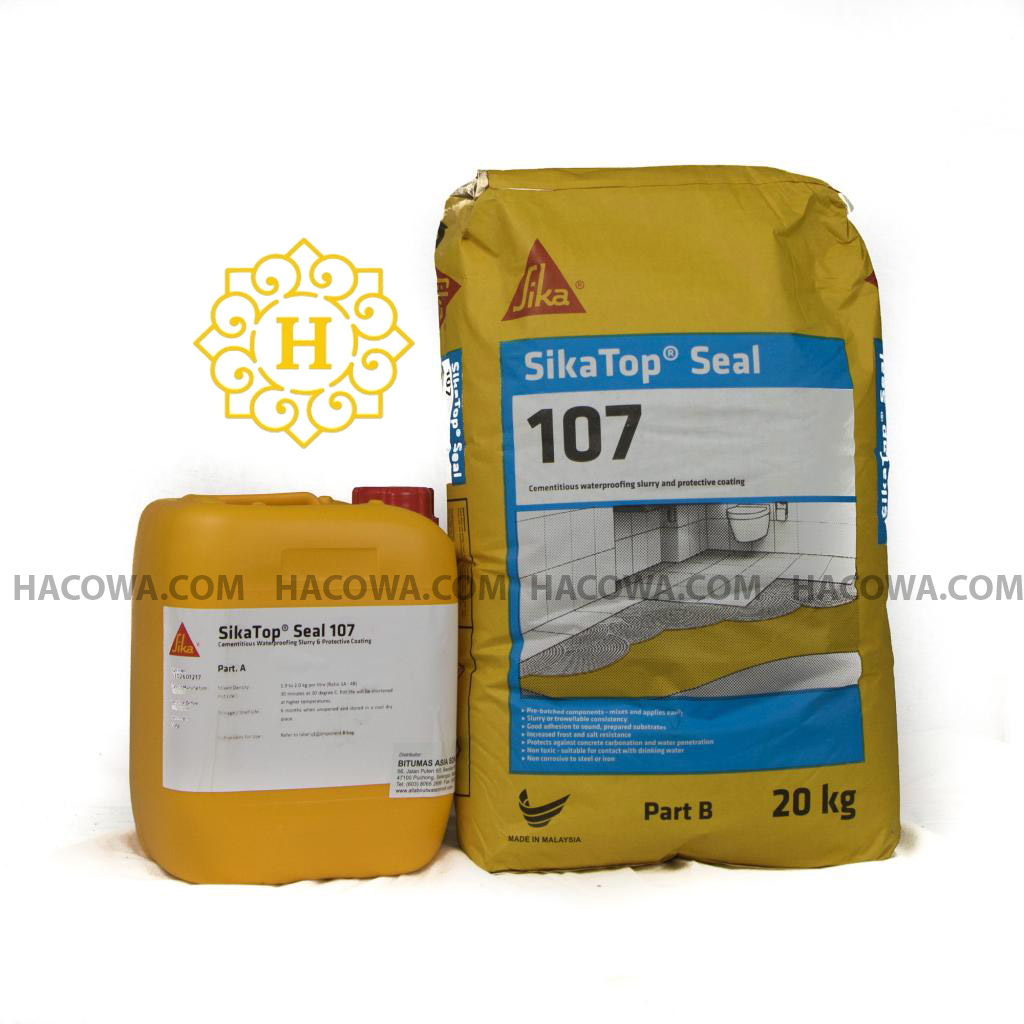 Thi công chống thấm bằng Sikatop Seal 107