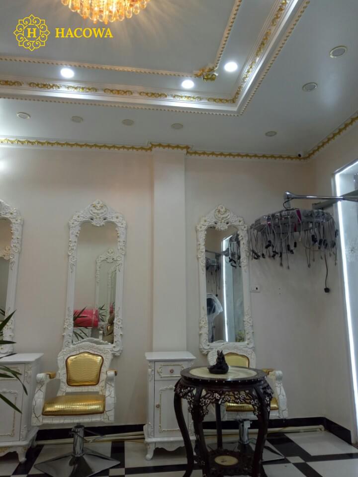 Trang trí Showroom Tóc của chị Lan tại Xuân Đỉnh