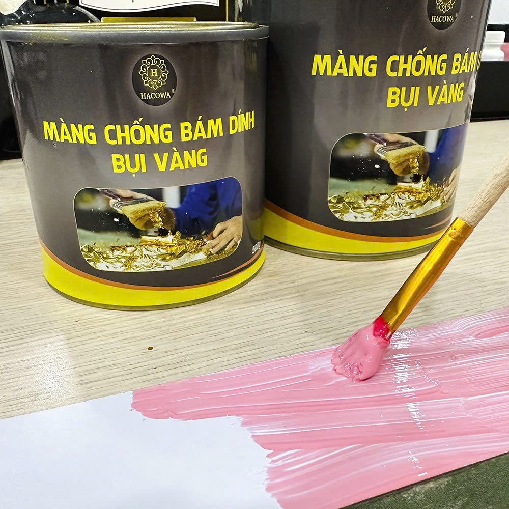 [Rẻ vô địch] [Chính hãng] [Có sẵn] 500g màng chống bám bụi vàng, cách xử lý bề mặt vàng chỉ trong 1 nốt nhạc