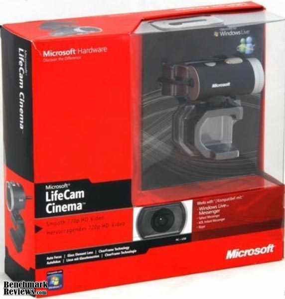 Webcam HD Microsoft LifeCam Cinema
