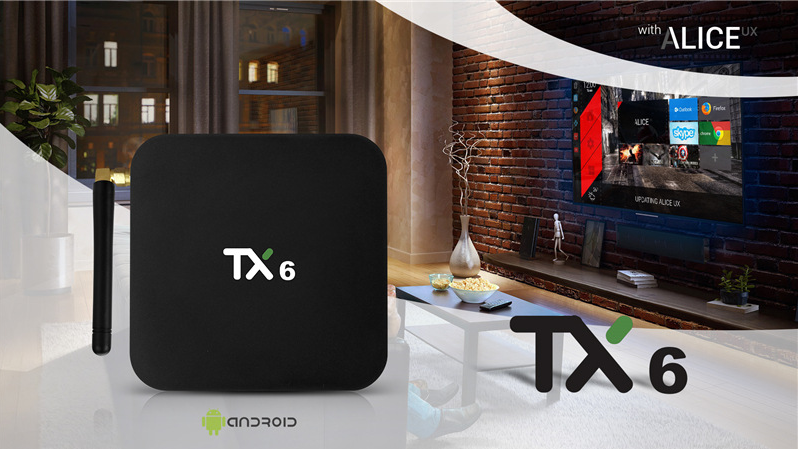 Tanix TX6 RAM 4GB/32GB Android 9.0 TV Box