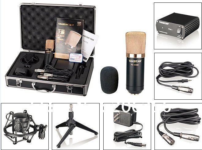 Micro thu âm Takstar PC-K550 – Thietbigiaitri.net