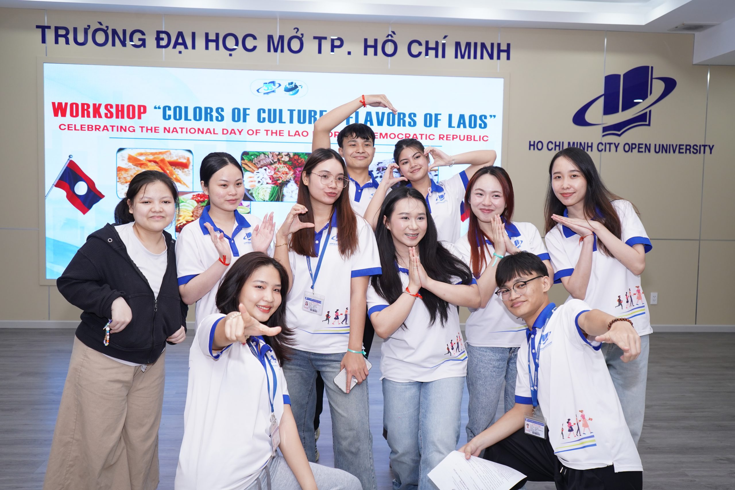 Lao Students Bring the Flavors of Their Homeland to the HCMC Open University Community