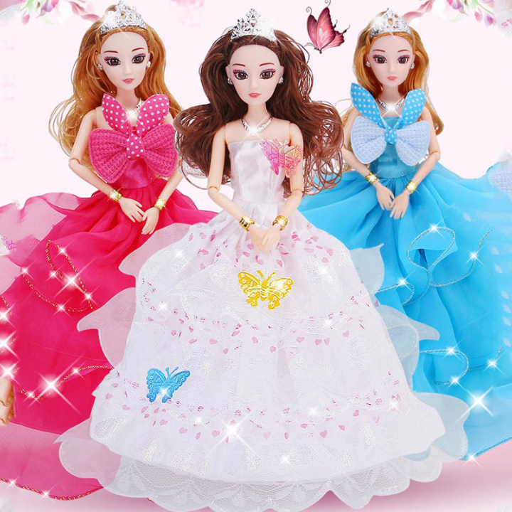 Tranh tô màu công chúa Barbie đẹp dễ thương nhất cho bé