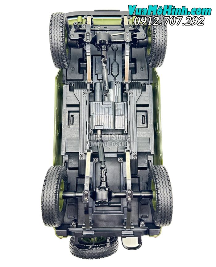 Xe ô tô điều khiển từ xa WPL C94 RTR - Xe UAZ 469 huyền thoại tỷ lệ 1:12