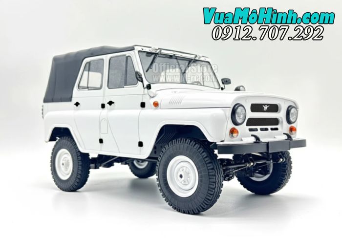 Xe ô tô điều khiển từ xa WPL C94 RTR - Xe UAZ 469 huyền thoại tỷ lệ 1:12