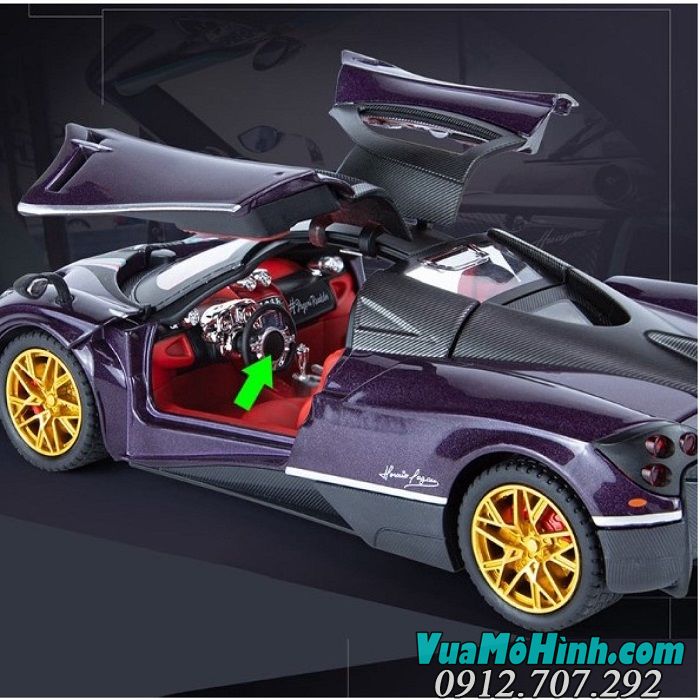 Mô hình xe Pagani Huayra Dinastia tỉ lệ 1/24 hãng Chezhi